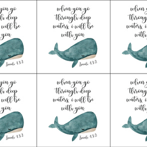 6 loveys: when you go through deep waters i will be with you // slate