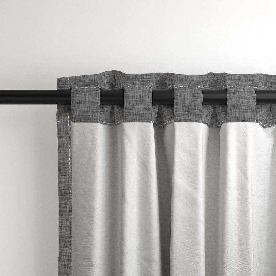 Charcoal Linen Dark Linen