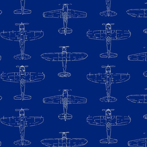 airplane topside repeating blueprints brighter blue