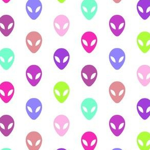 colorful alien pinks