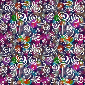 Prismatic Roses (Large)