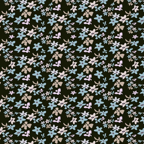 mini floral blue recolor