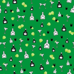 Patron Green Background