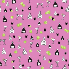 Patron Tequila Pink Background