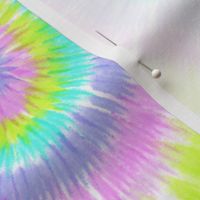 Multicolor Tie Dye Swirls