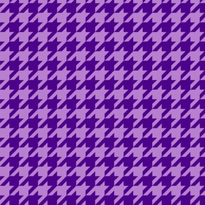 Purple Houndstooth