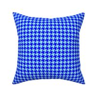 Royal Blue and Sky Blue Houndstooth