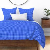 Royal Blue and Sky Blue Houndstooth