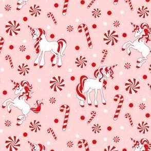 Peppermint Unicorns in pink