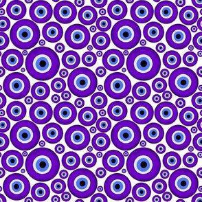 Evil Eyes Purple