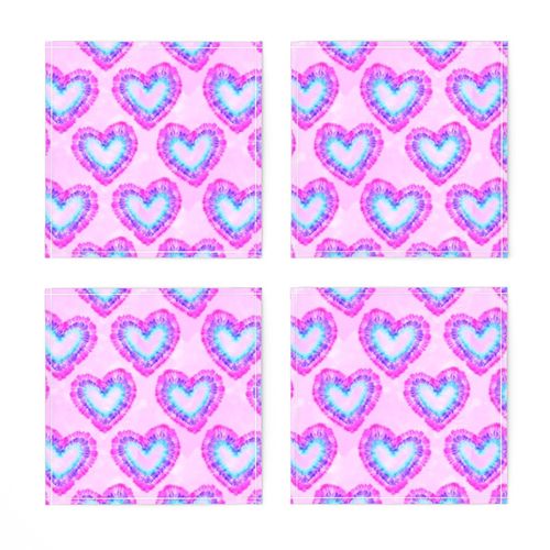 Tie Dye Hearts