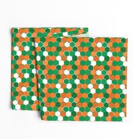 Green Orange Hex School Colors