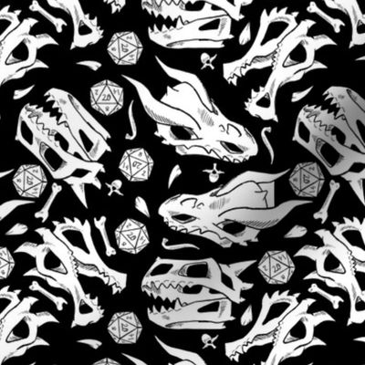 Dragon Skull Contrast