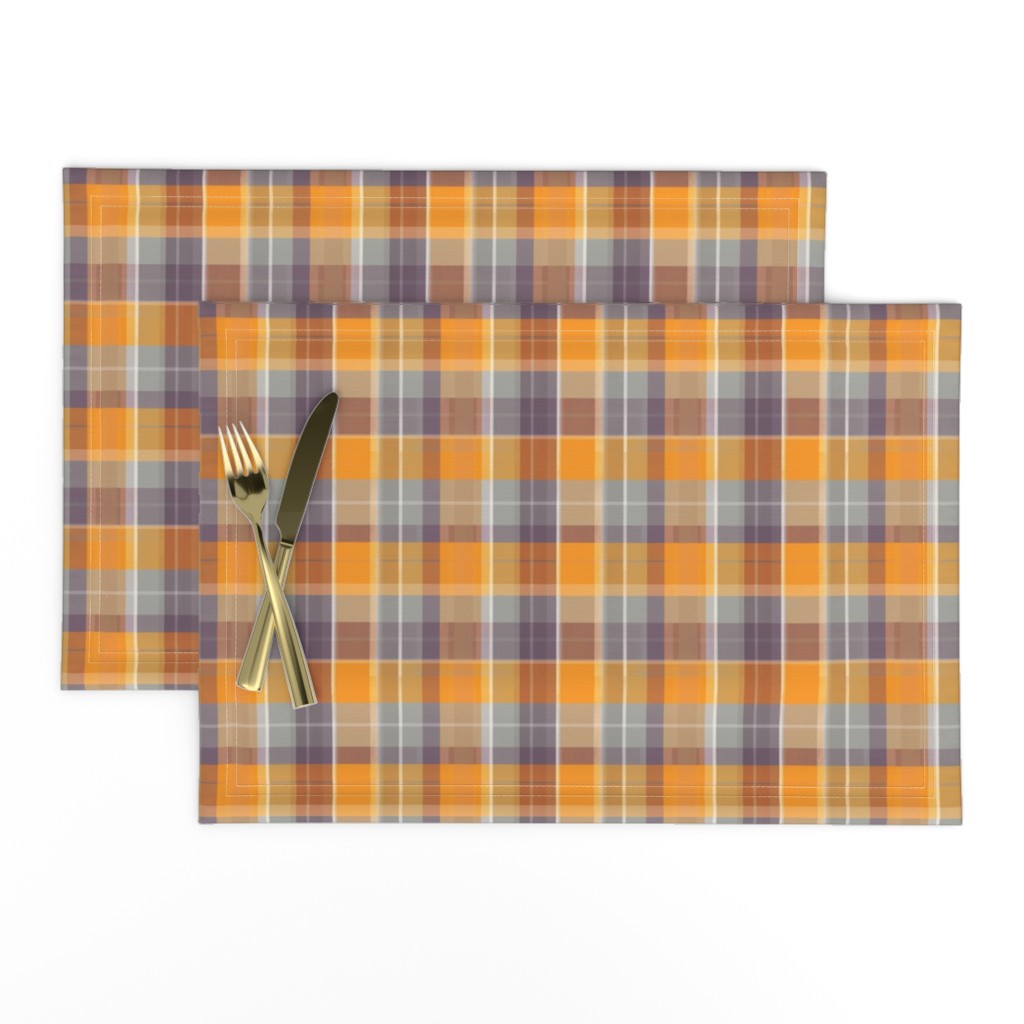 Autumn Linen Plaid