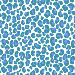 Leopard Spots - Blue Sea