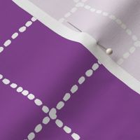 purple windowpane check