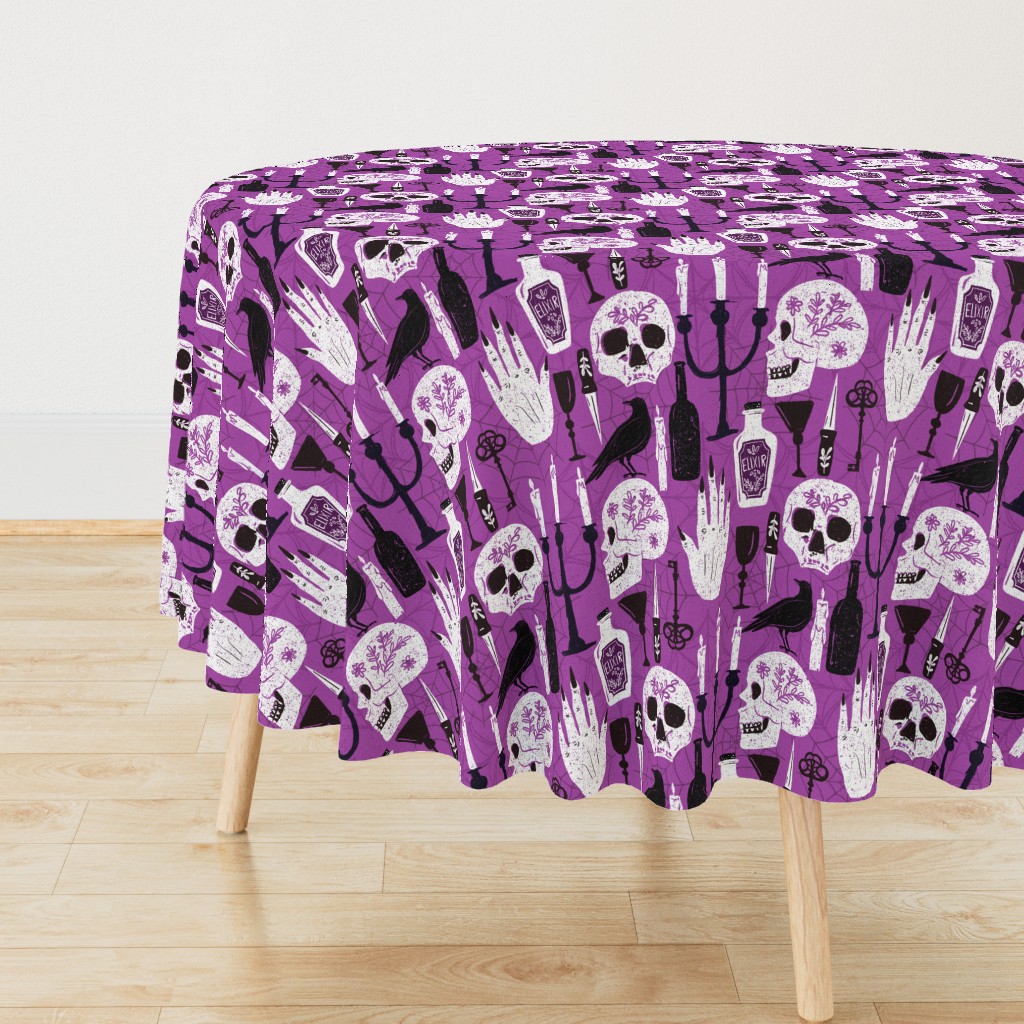 gothic halloween pattern