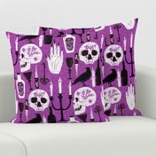 gothic halloween pattern