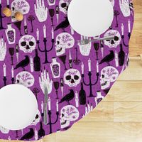 gothic halloween pattern