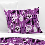 gothic halloween pattern