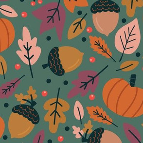 Fall Pumpkins | Large Scale