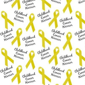 Small Scale Childhood Cancer Warrior Ribbons