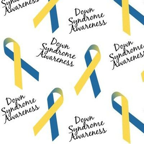 Down Syndrome Awareness Ribbons