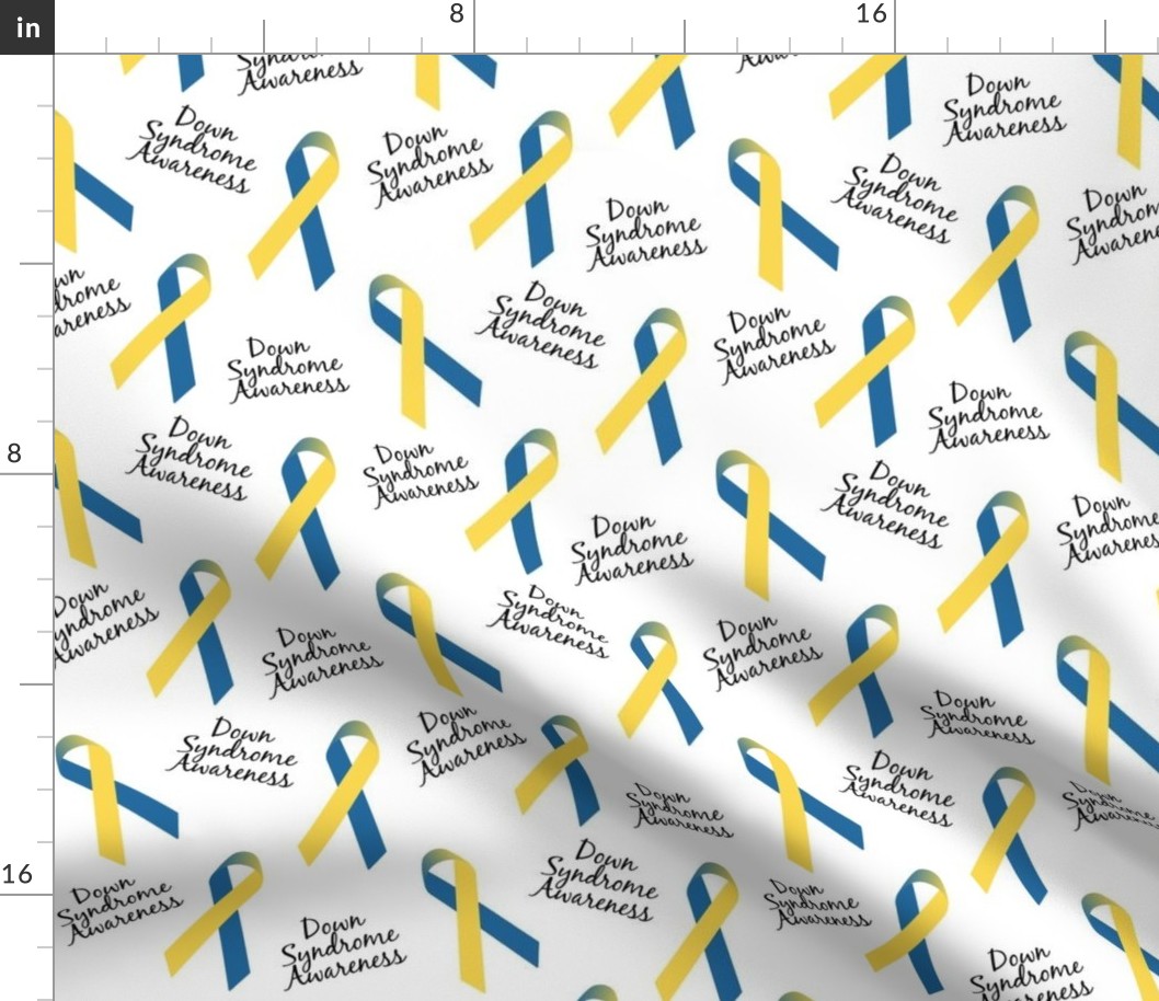 Down Syndrome Awareness Ribbons