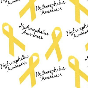 Hydrocephalus Awareness Ribbons