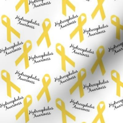 Small Scale Hydrocephalus Awareness Ribbons