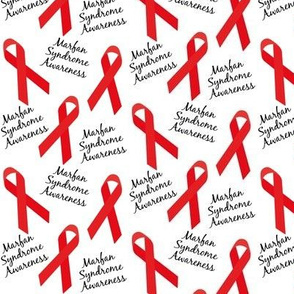 Small Scale Marfan Syndrome Awareness Ribbons