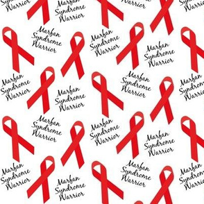 Small Scale Marfan Syndrome Warrior Ribbons