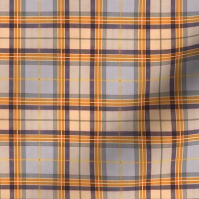 Autumn Linen Plaid Traditional