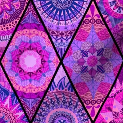 Diamond Mandalas--Pink and Purple