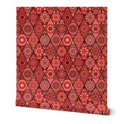 Diamond Mandalas--Red