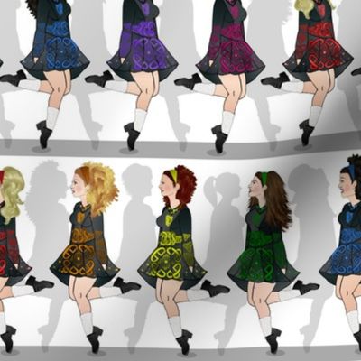 Irish Dance Rainbow 