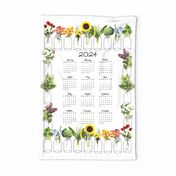 A Year in the Garden 2024 Calendar  