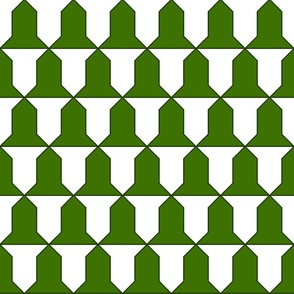 vairy, vert and argent (green and white)