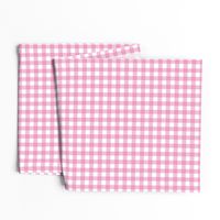 Pink & White Gingham Plaid