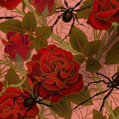 Web of roses valentine