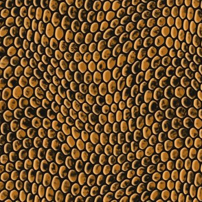 ★ REPTILE SKIN ★ Gold - Large Scale / Collection : Snake Scales – Punk Rock Animal Prints 4