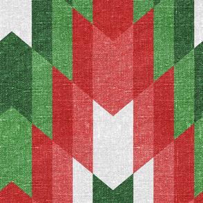 Tribal Texture Pattern 1 Christmas Cheer - large scale