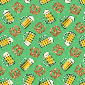 (small scale) Beer and Pretzels - light green - LAD19BS