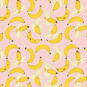 Micro Bananas on Pink