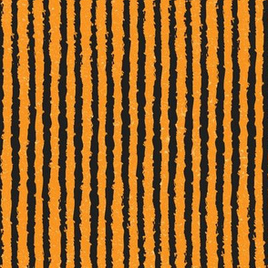 Halloween Orange and Black Stripes