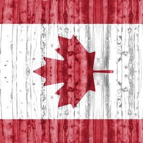 Canadian Flag - 2 yard Minky