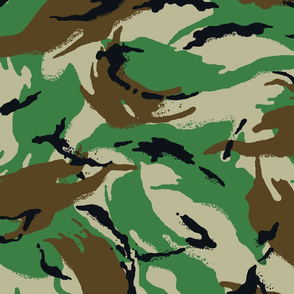 British DPM Camo Woodland High Contrast