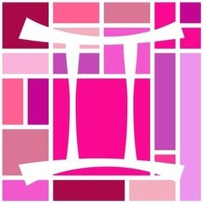 Gemini Color Block Pink