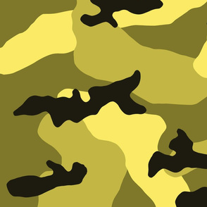 Gold Woodland Camo