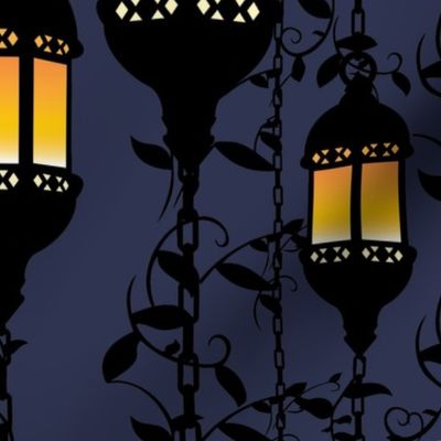Glowing Gothic Lanterns
